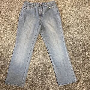 Vintage L.A. Blues Stretch Medium Wash Blue Straight Leg Jeans (10 - 32W 30L)